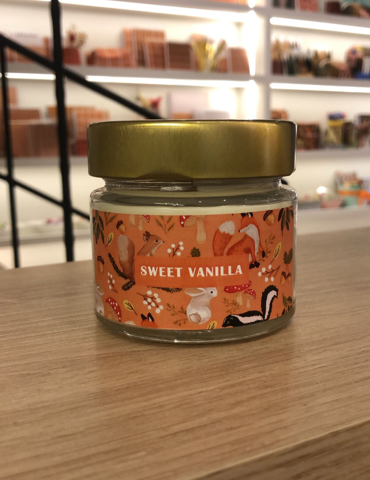Vela Aromática Sweet Vanilla - Bosque Rosa
