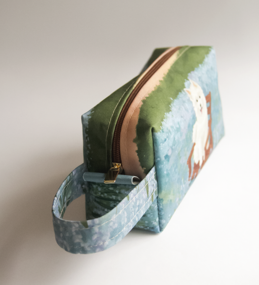 Estojo/Nécessaire com alça | Jardim da cAUmaria