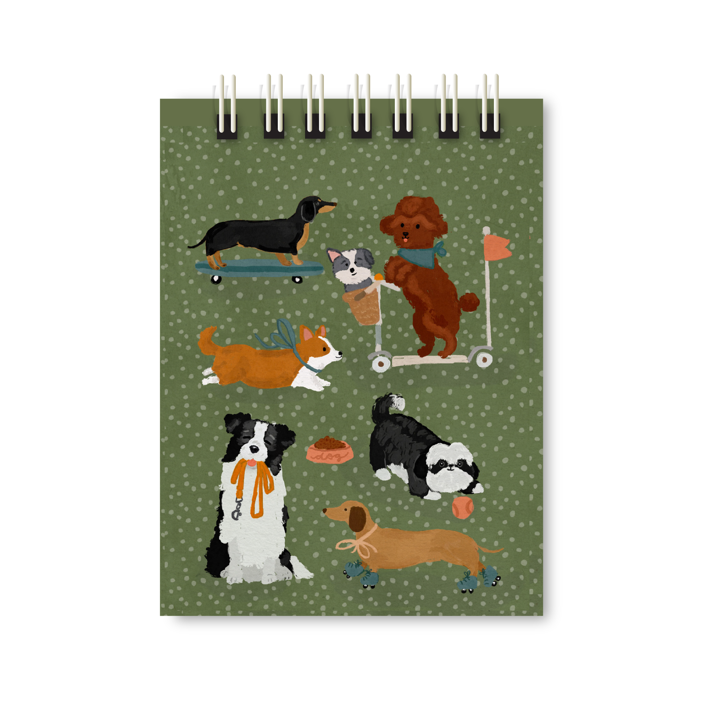 Bloquinho Anotações | Dogs brincando