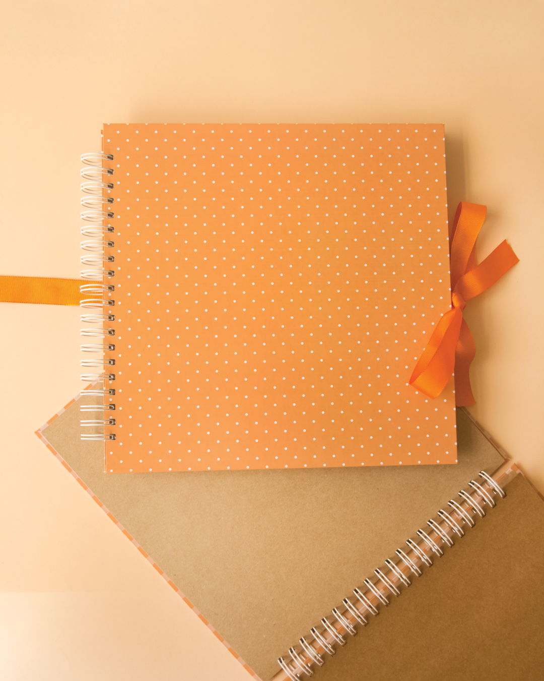 Scrapbook - Álbum de Fotos Bergamota Poá