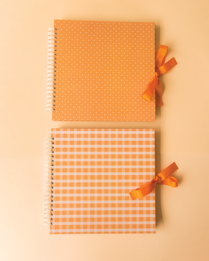 Scrapbook - Álbum de Fotos Bergamota Poá