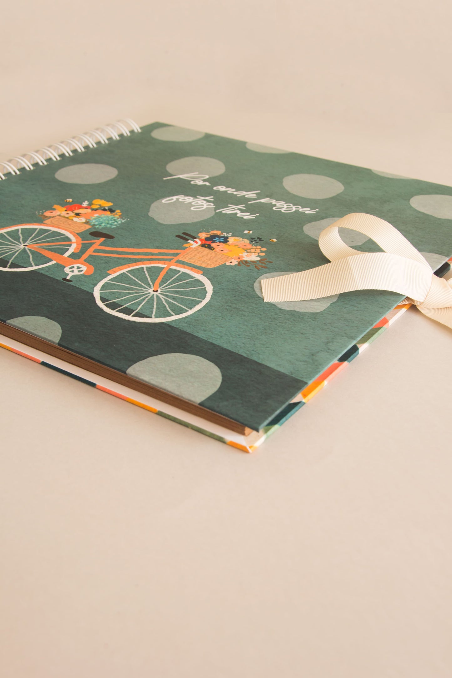 Scrapbook - Álbum de Fotos Bicicleta