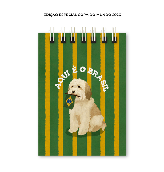 Bloquinho Anotações | Aqui é o BRASIL!