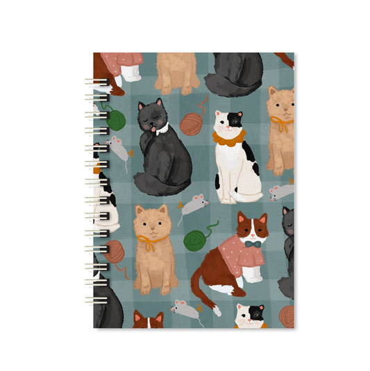 Caderno A4 Gatos Fofos
