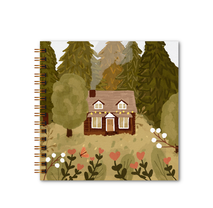 Scrapbook - Álbum de Fotos Cabana no Bosque