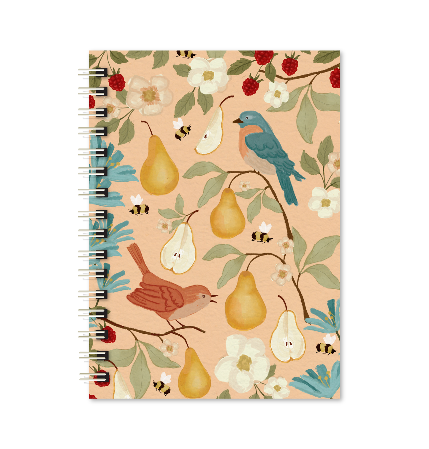 Caderno A5 | Pássaro Rosé