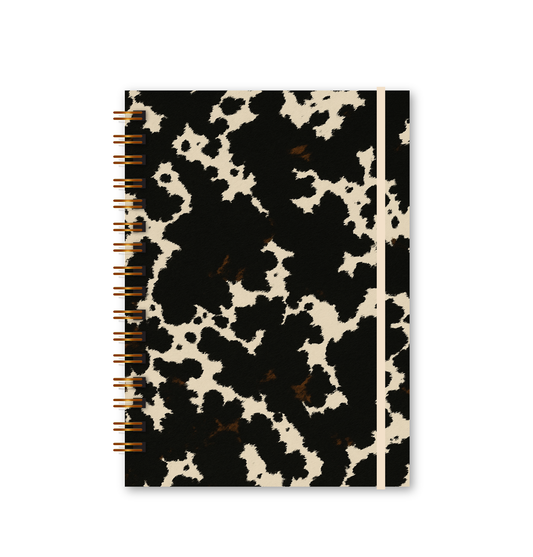 Caderno A5 | Cow Print
