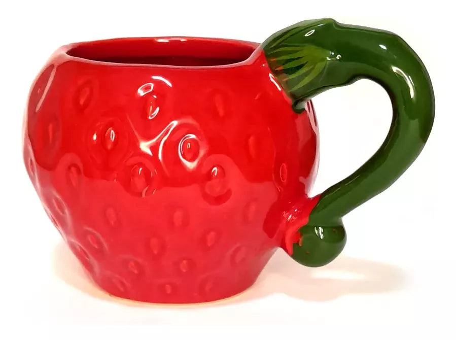 Caneca Morango | Vermelho