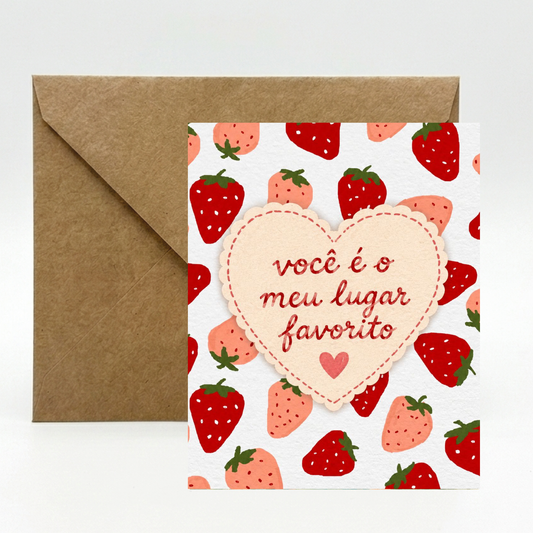Cartão Dia dos Namorados | Lugar Favorito