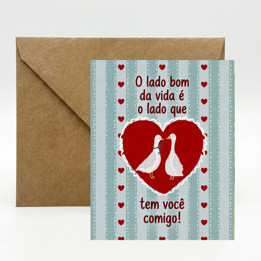Cartão Dia dos Namorados | Lado bom da vida