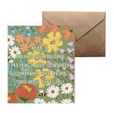 Cartão Dia das Mães | Floral Verde