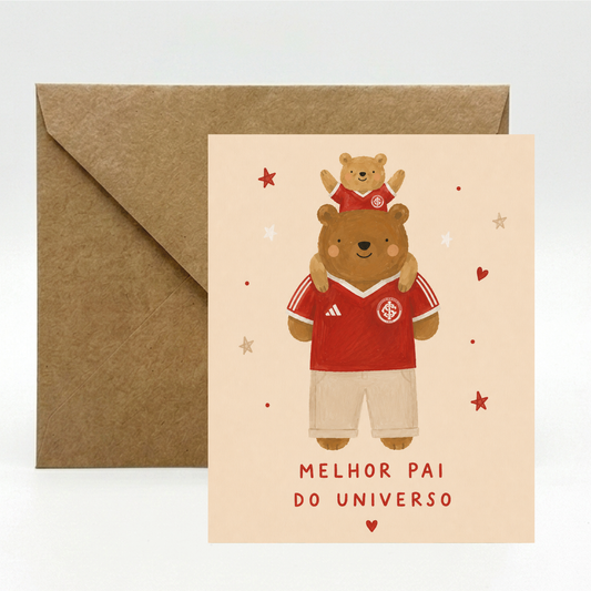 Cartão Dia dos Pais | Pai Colorado
