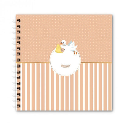 Scrapbook - Álbum de Fotos Baby Cegonha - Physalis Estúdio