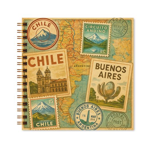 Scrapbook - Álbum de Fotos Chile & Buenos Aires