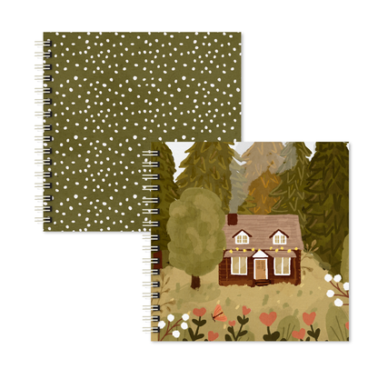 Kit 02 Scrapbooks | Cabana no Bosque + Poá