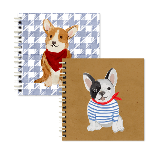 Kit 02 Scrapbooks | Corgi + Bulldog