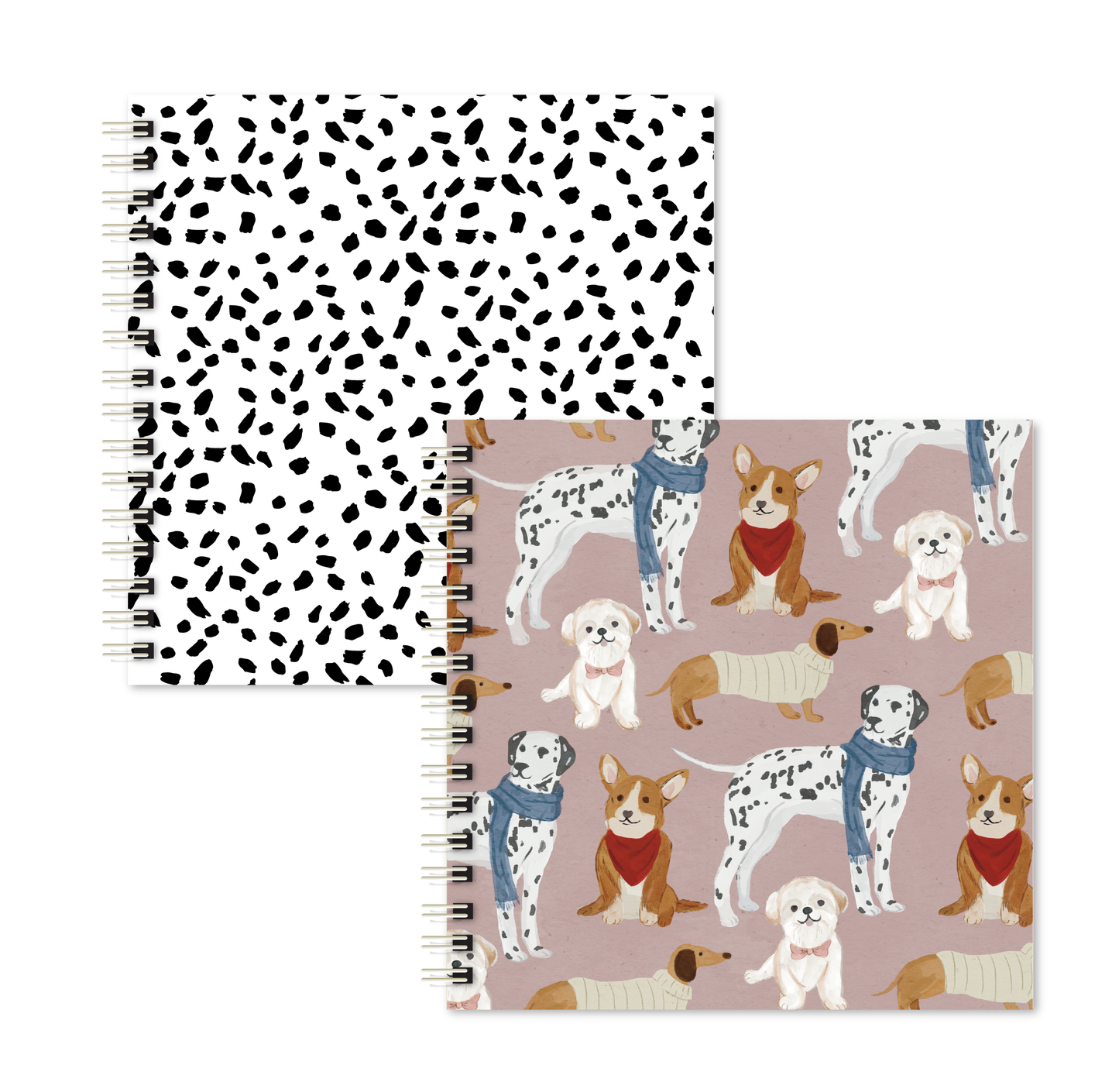 Kit 02 Scrapbooks | DogLove + Pinceladas Preto&Branco
