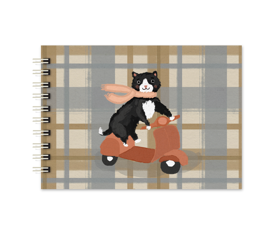 Scrapbookinho | Gato na Moto