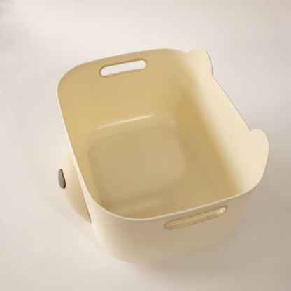 Cesto Organizador Teddy Vanilla | Grande