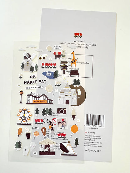 Cartela de Adesivos Suatelier | Oh Happy Day Europe