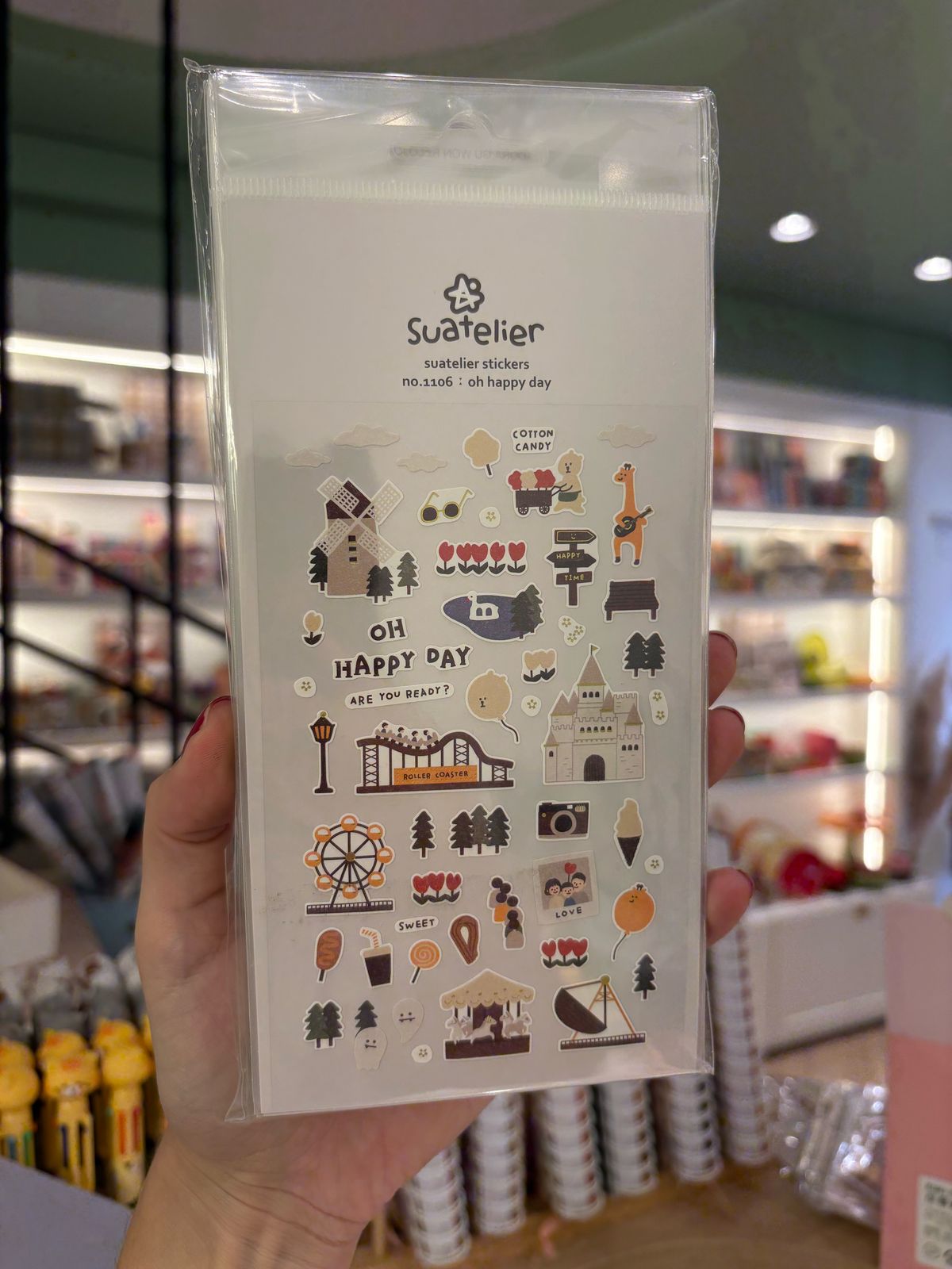 Cartela de Adesivos Suatelier | Oh Happy Day Europe