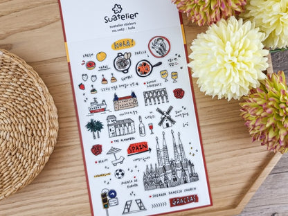 Cartela de Adesivos Suatelier | Hola Spain