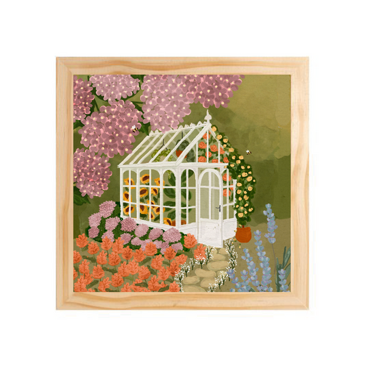 Quadro com moldura Pinus | Refúgio Botânico