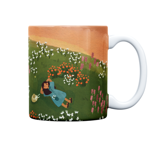 Caneca de Porcelana | Fim de Tarde