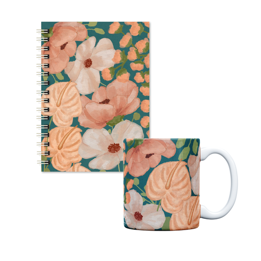 KIT Caderno A5 e caneca | Bloom Paris