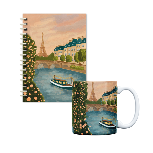 KIT Caderno A5 e caneca | Cartas ao Sena