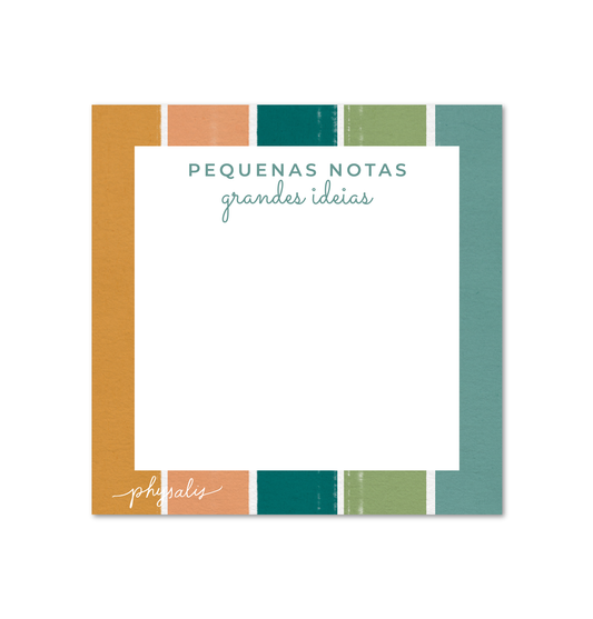 Pequenas Notas | Listrado Fábula