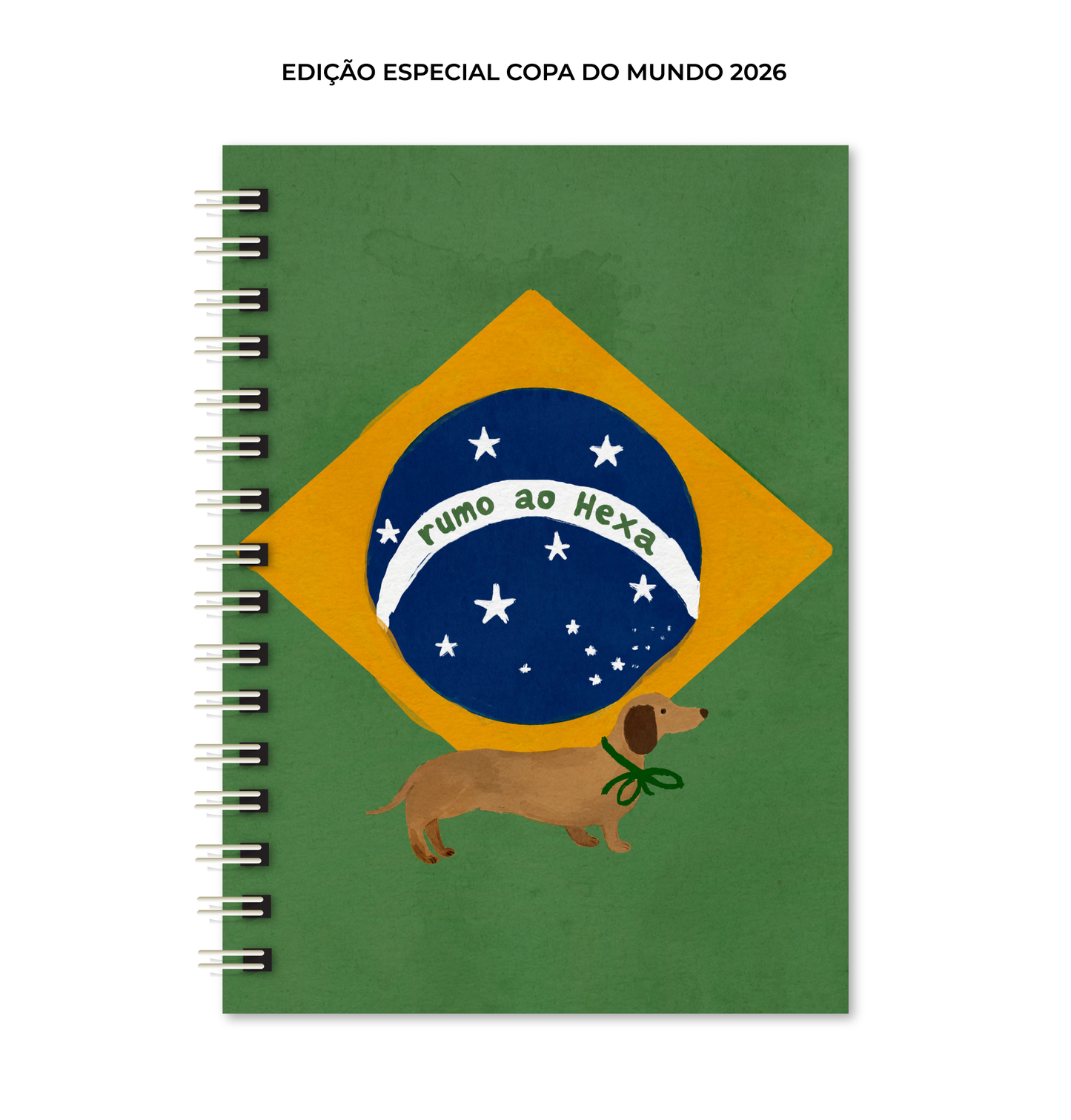 Caderno A5 | Rumo ao Hexa