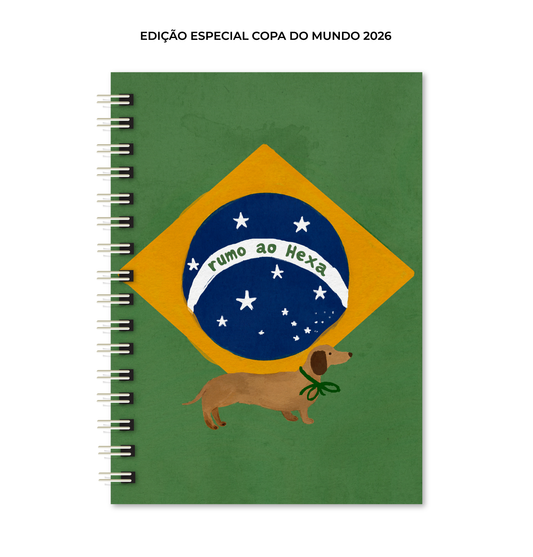 Caderno A5 | Rumo ao Hexa