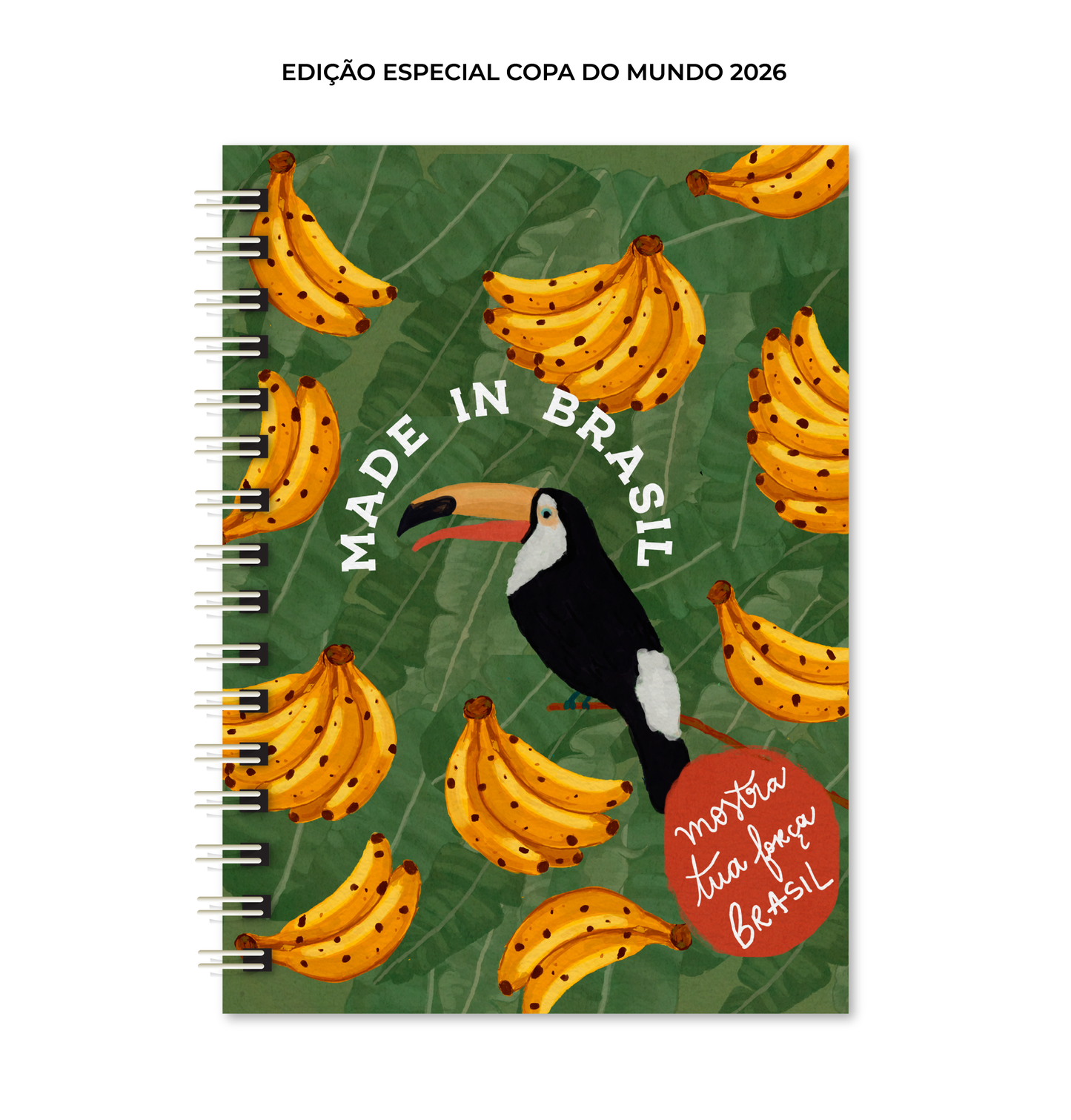 Caderno A5 | Made in Brasil