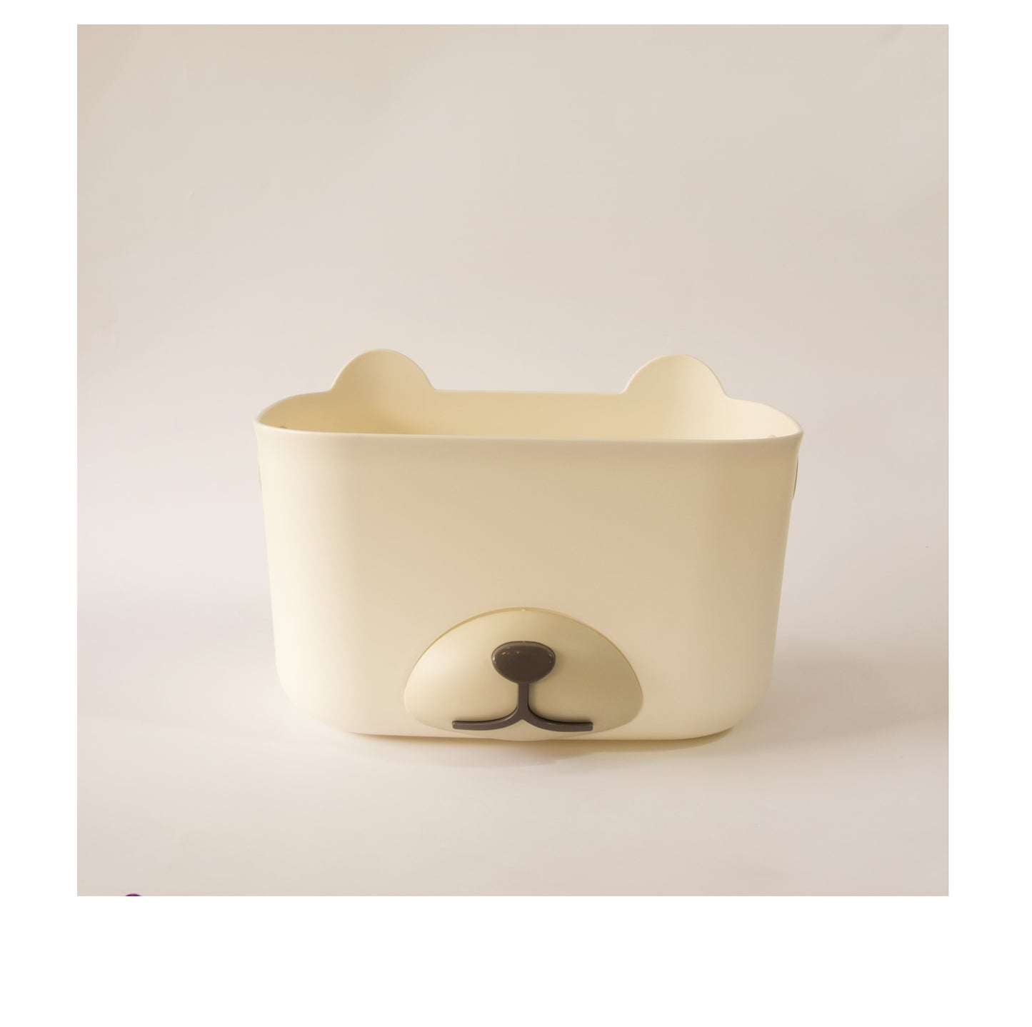 Cesto Organizador Teddy Vanilla | Médio