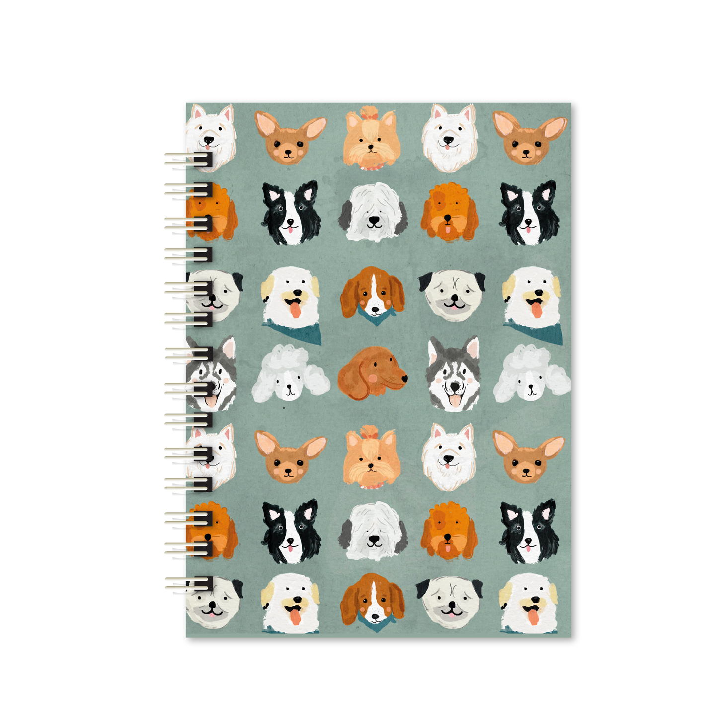 Caderno A4 | Carinhas de cachorro