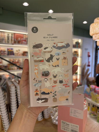 Cartela de Adesivos Suatelier | Meow
