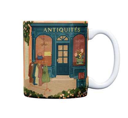 Caneca de Porcelana | Brechó da Rua 5