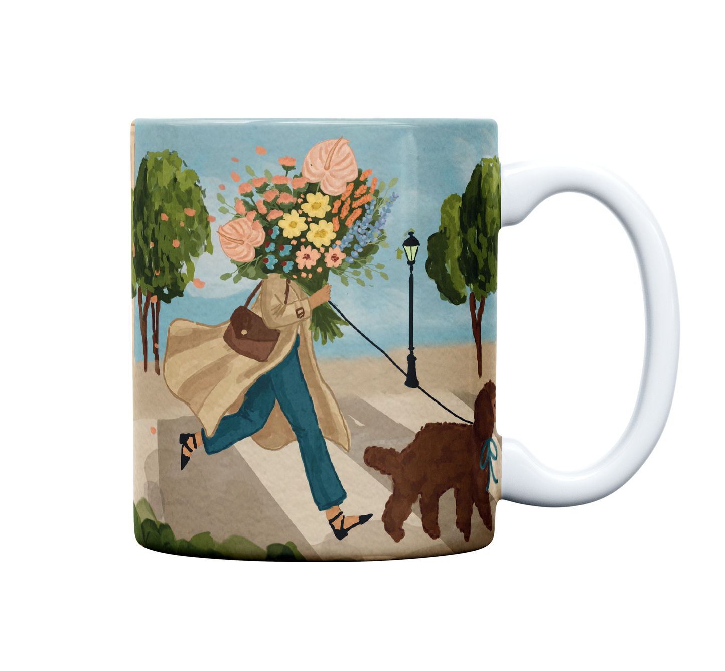 Caneca de Porcelana | Caminhos de Paris