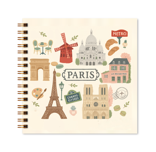 Scrapbook - Álbum de Fotos PARIS