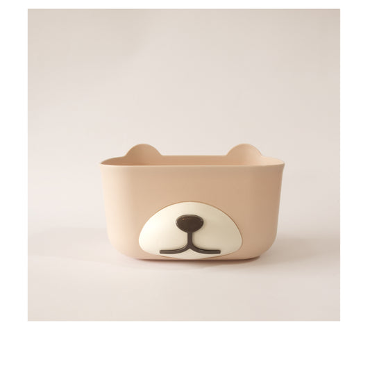 Cesto Organizador Teddy Rosa Chá | Pequeno