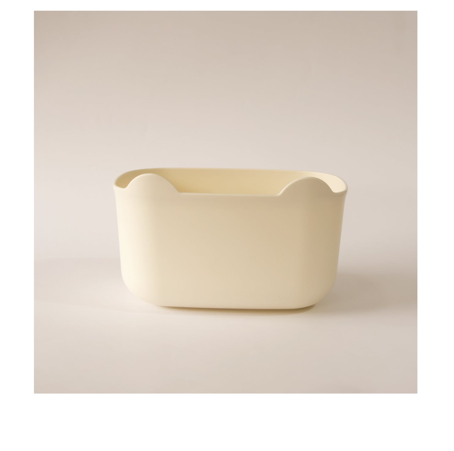 Cesto Organizador Teddy Vanilla | Pequeno