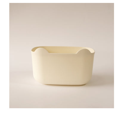 Cesto Organizador Teddy Vanilla | Pequeno