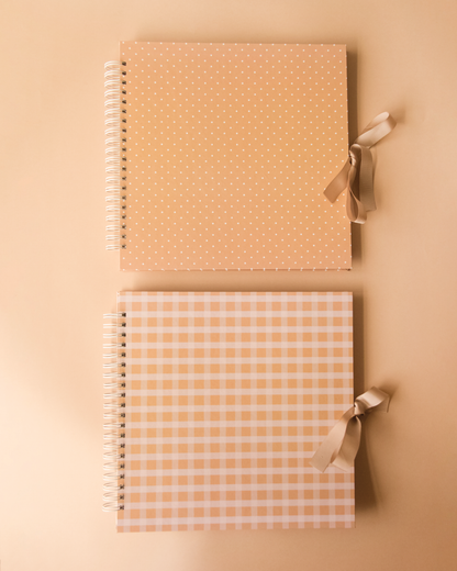 Scrapbook - Álbum de Fotos Pêssego Poá