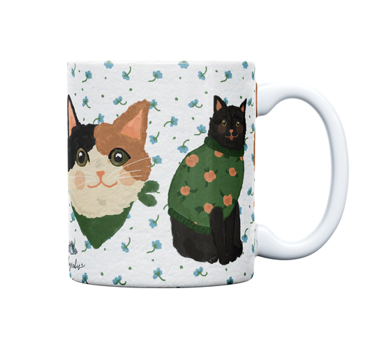 Caneca de Porcelana | Lar dos Gatinhos