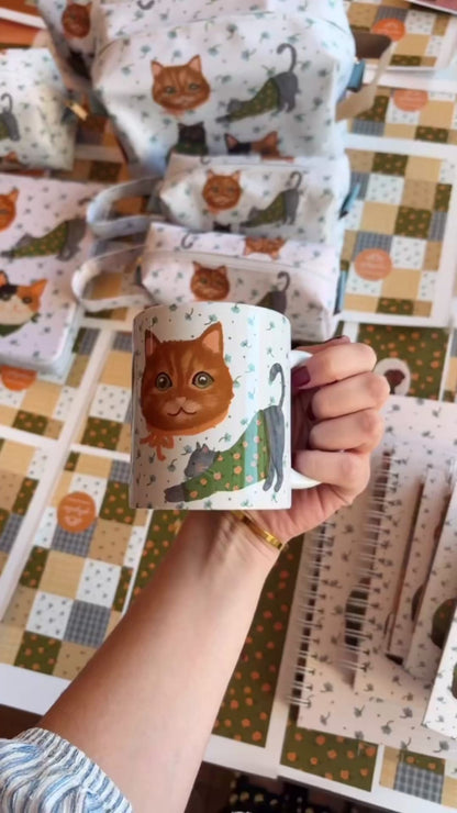 Caneca de Porcelana | Lar dos Gatinhos