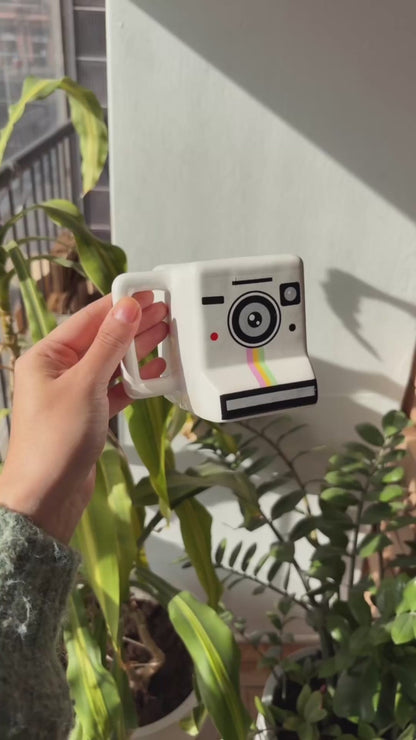 Caneca de Porcelana Polaroid