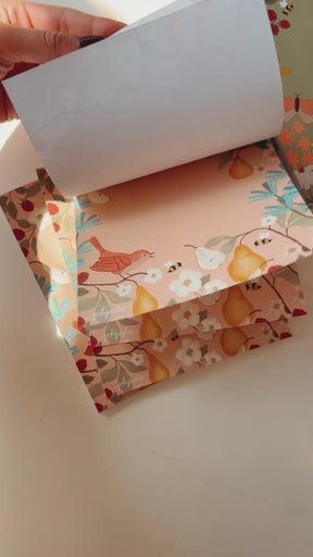 Bloco Papel de Carta | Ninho de Amoras
