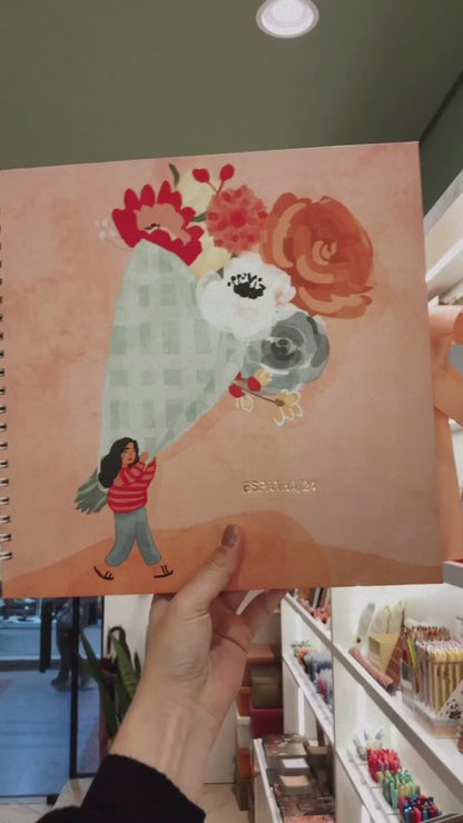 Scrapbook - Álbum de Fotos da Estampa Buquê