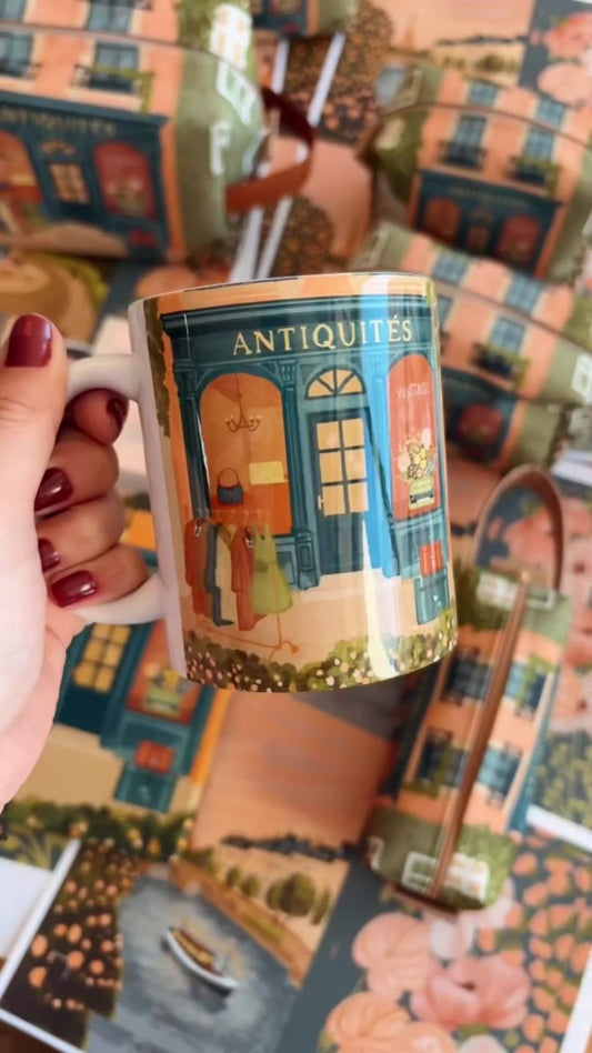 Caneca de Porcelana | Brechó da Rua 5